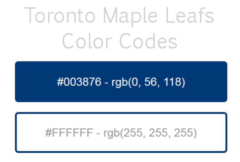 colour-32 The Toronto Maple Leafs Logo History, Colors, Font, And Meaning