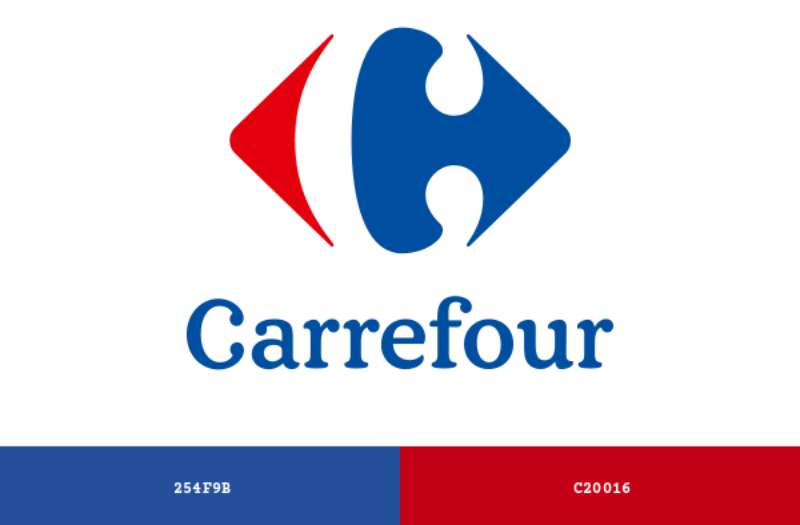 colour-53 The Carrefour Logo History, Colors, Font, And Meaning