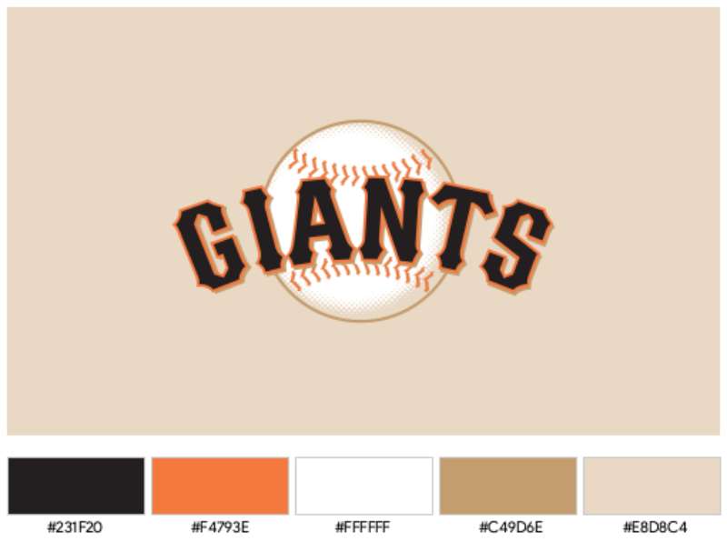 colour-8 The San Francisco Giants Logo History, Colors, Font, and Meaning