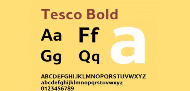 font-36 The Tesco Logo History, Colors, Font, And Meaning