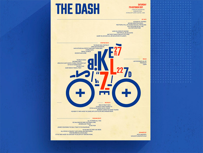 typography-poster Cool Poster Designs: Examples and Ideas To Try