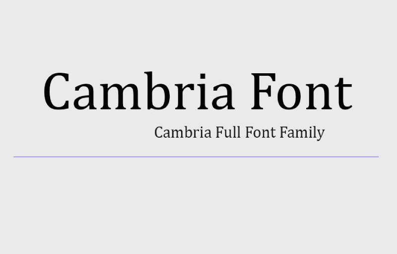 Cambria Academic Appeal: The 11 Best Fonts for Academic Papers