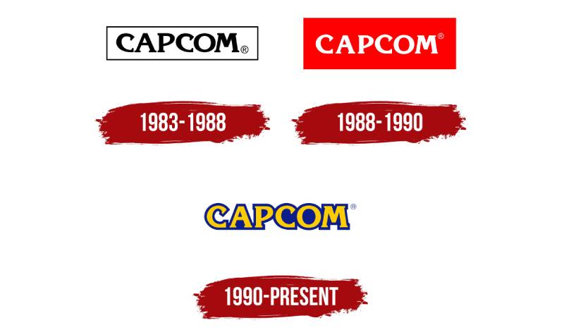Capcom-Logo-History-1 The Capcom Logo History, Colors, Font, And Meaning