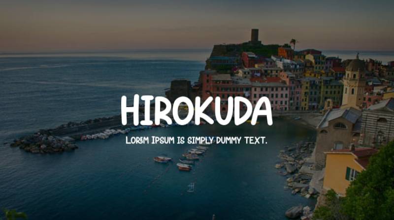 Hirokuda Billboard Boldness: The 17 Best Fonts for Billboards
