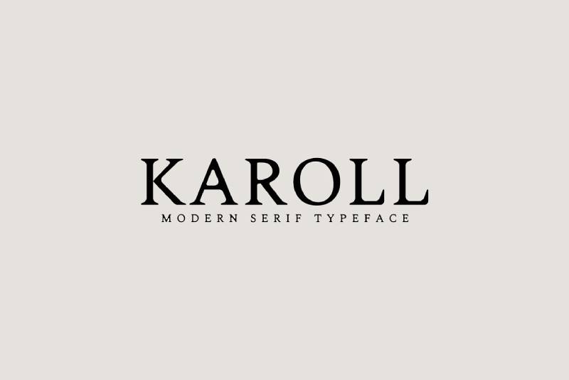 Karoll-Modern-Serif Letterhead Leadership: The 10 Best Fonts for Letterheads