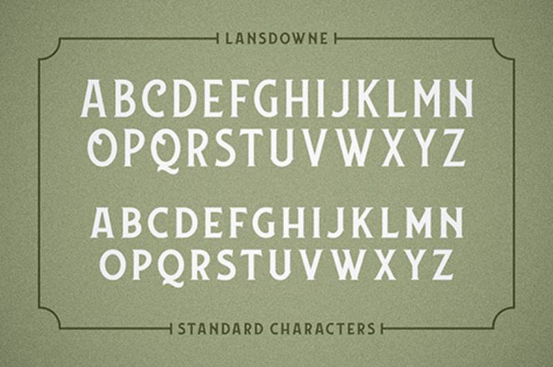 Landsdowne Monogram Magic: The 23 Best Fonts for Monograms