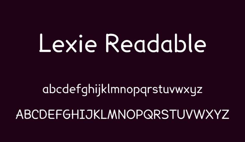Lexie-Readable ADHD-Friendly Fonts: The Best Fonts for ADHD