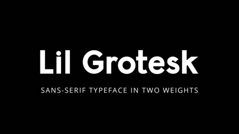 Lil-Grotesk Web Typography: The 21 Best Fonts for Websites