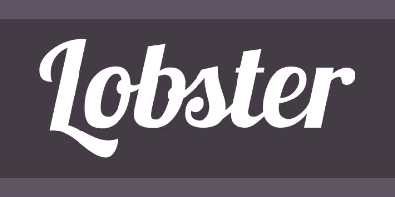 Lobster Brochure Beauty: 19 Best Fonts for Brochures