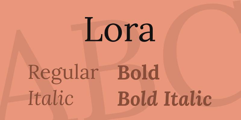 Lora Letter Luxury: The 18 Best Fonts for Letters