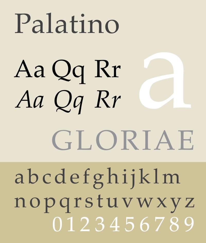 Palatino-1 Poetic Typeset: The 29 Best Fonts for Poetry