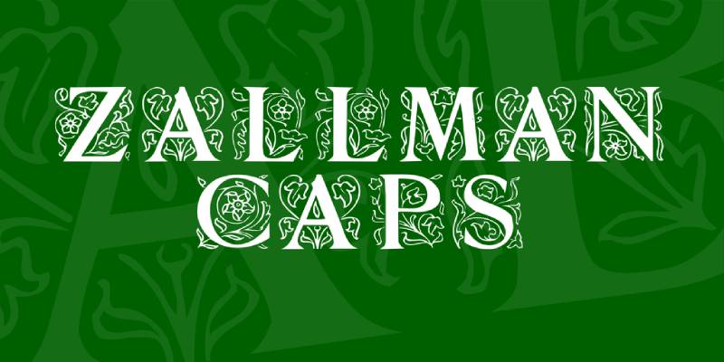 Zallman-Caps Monogram Magic: The 23 Best Fonts for Monograms