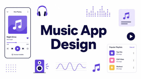 Music App Design: Playback, Navigation, and Player UI