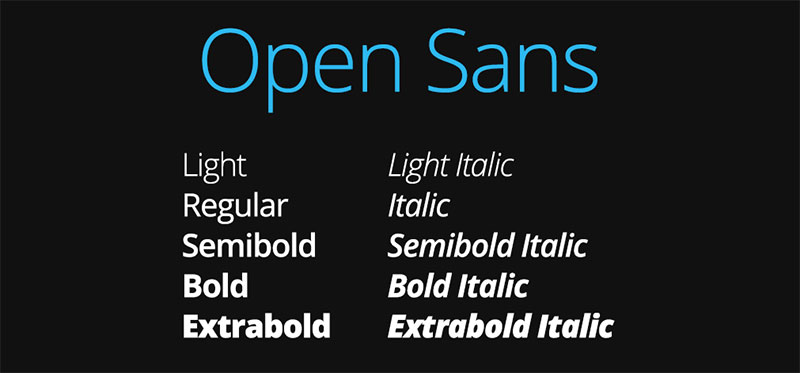 open-sans Small Scale Style: The 24 Best Fonts for Small Text