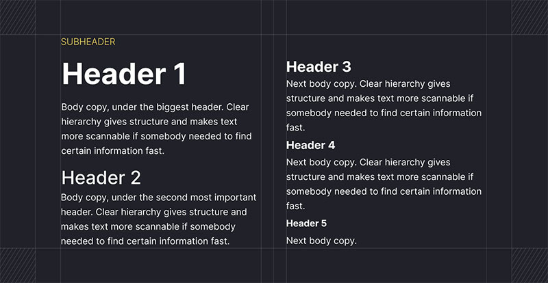 typographic-hierarchy Typography 101: Exploring Essential Typography Elements