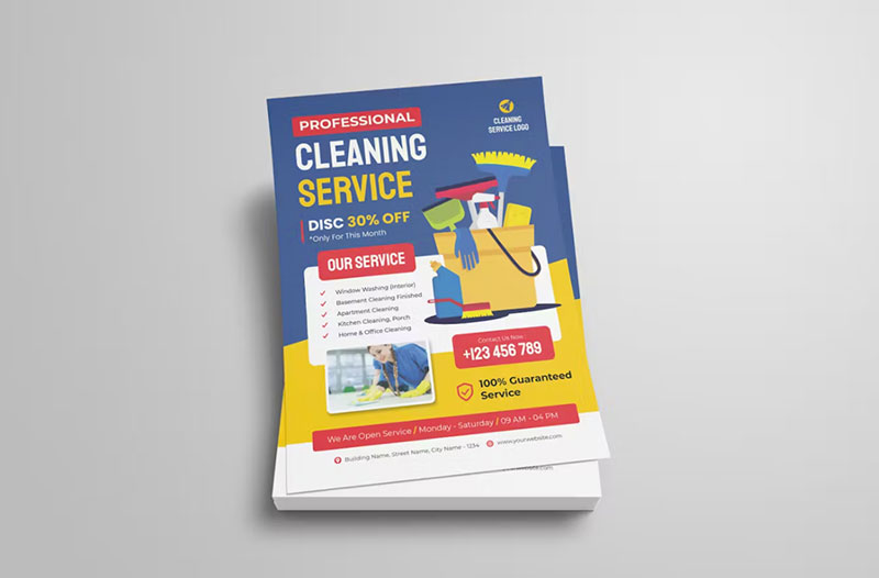 clservfly Effective Cleaning Ads: What to Put on a Cleaning Service Flyer