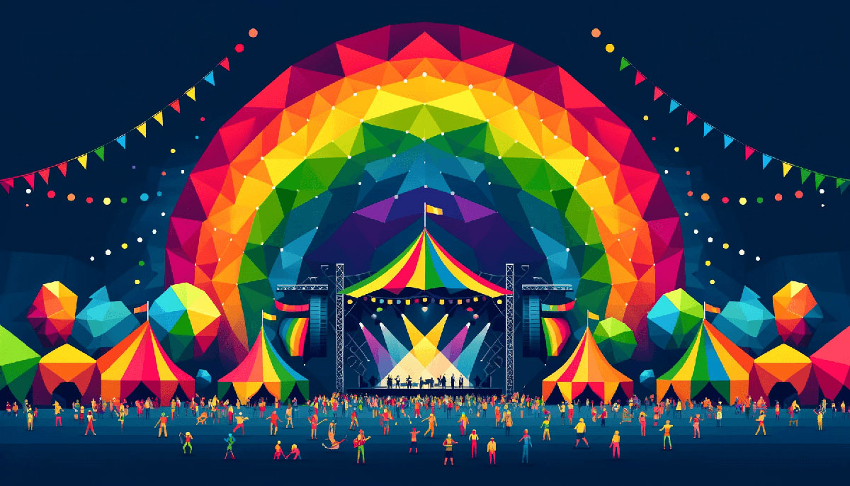 Rainbow Color Palettes for Joyful Designs