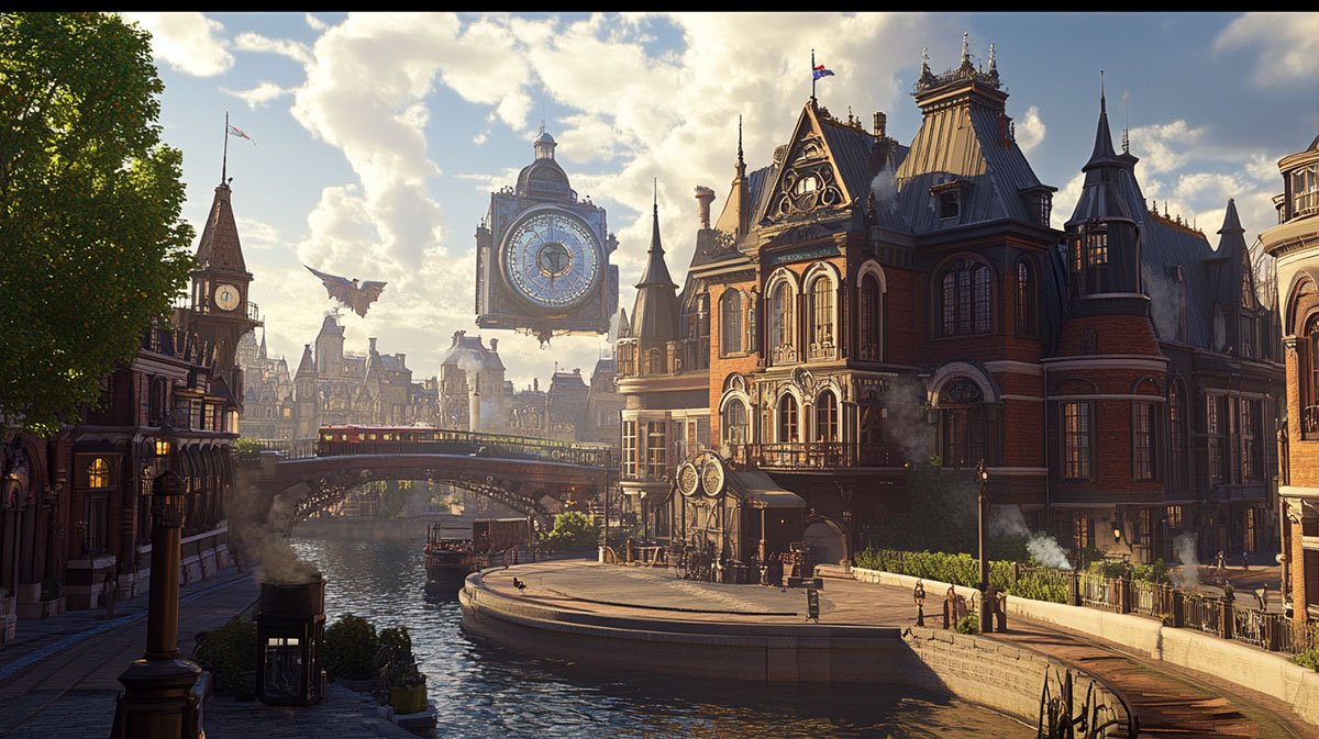 Steampunk art and drawing examples that will blow your mind