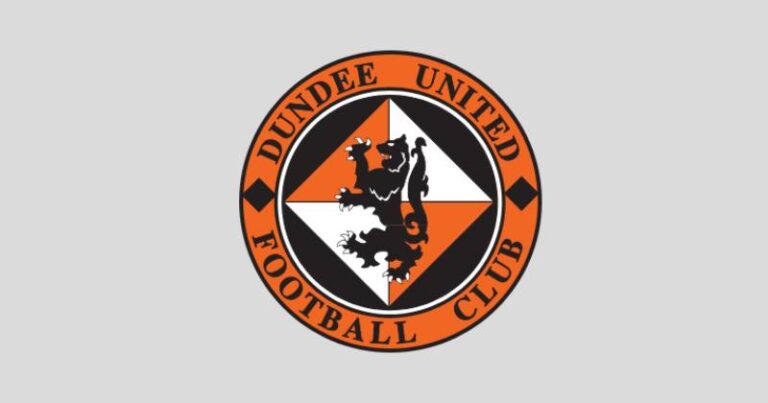 Dundee Lettering Blue The Dundee United Logo History, Colors, Font, And Meaning