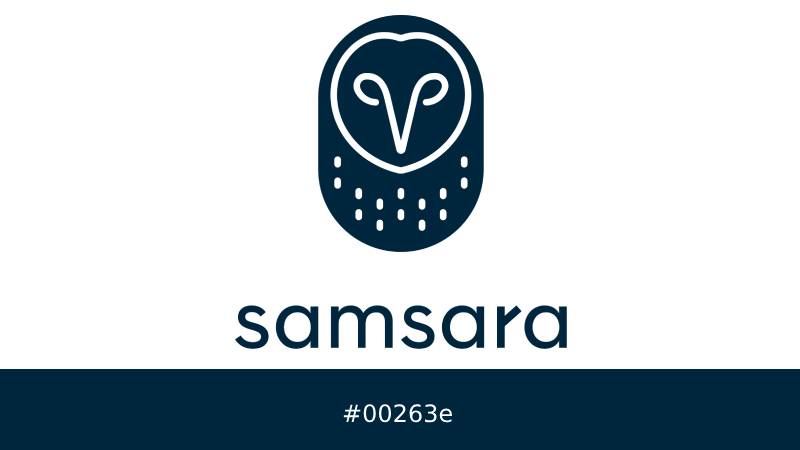 The Samsara Logo History Colors Font And Meaning