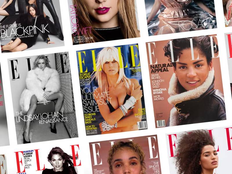 Bold and Beautiful Elle Magazine Covers That Made History