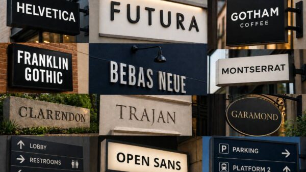 The Best Fonts for Signage That’s Clear and Bold