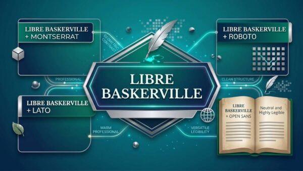Classic Libre Baskerville Font Pairing Ideas