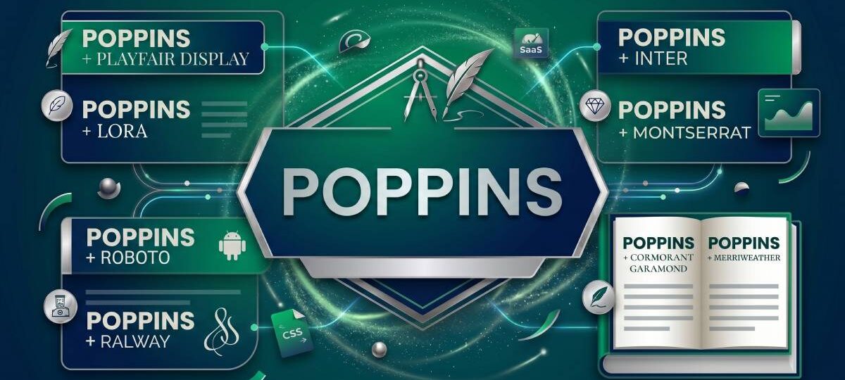The Best Poppins Font Pairing Ideas for Any Design