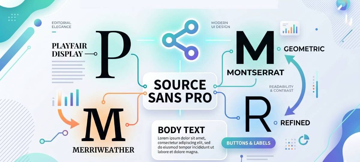 Top Source Sans Pro Font Pairing for Clean UIs