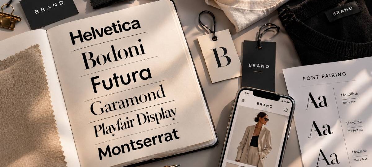 The Best Fonts for Clothing Brands That Stand Out