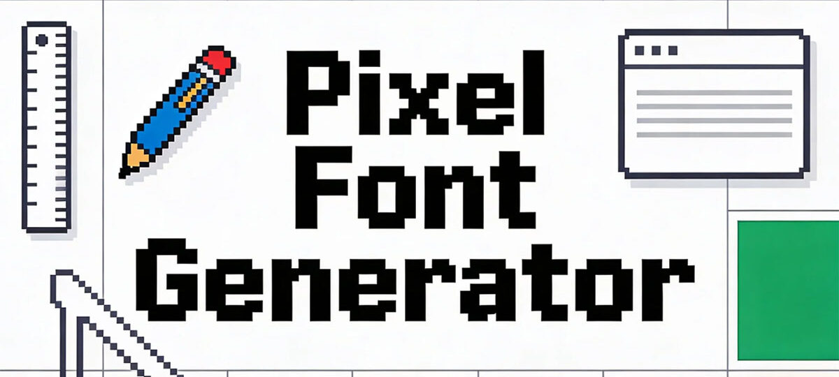 Pixel Font Generator