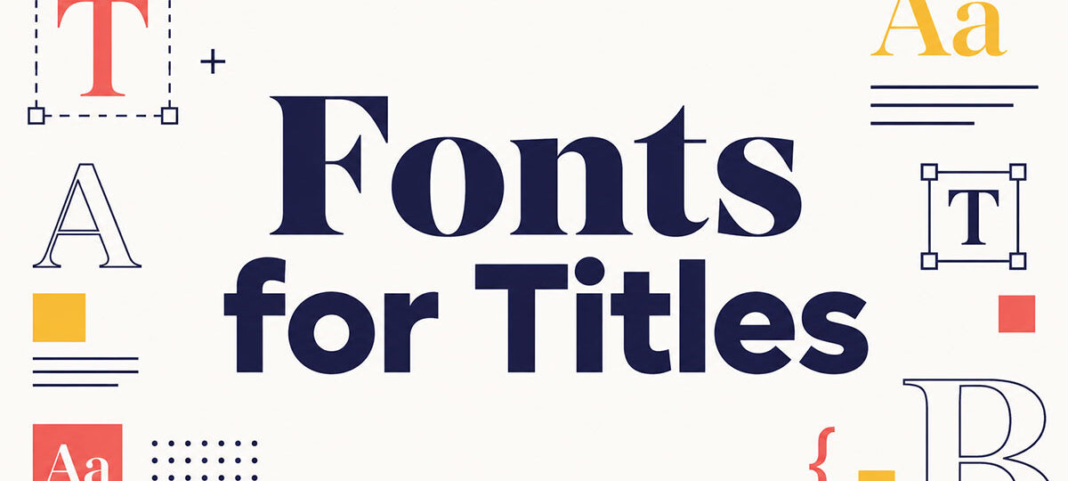 The Best Fonts for Titles That Command Attention