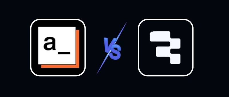Appsmith vs Retool logo comparison
