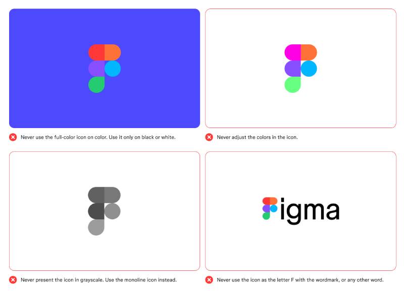 Figma logo usage