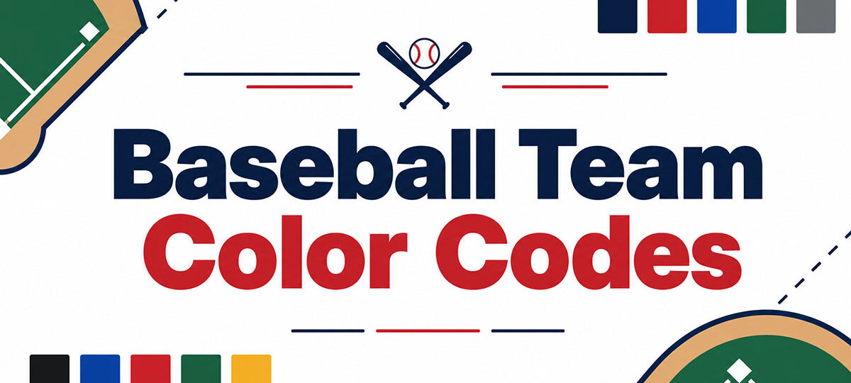 Baseball Team Color Codes