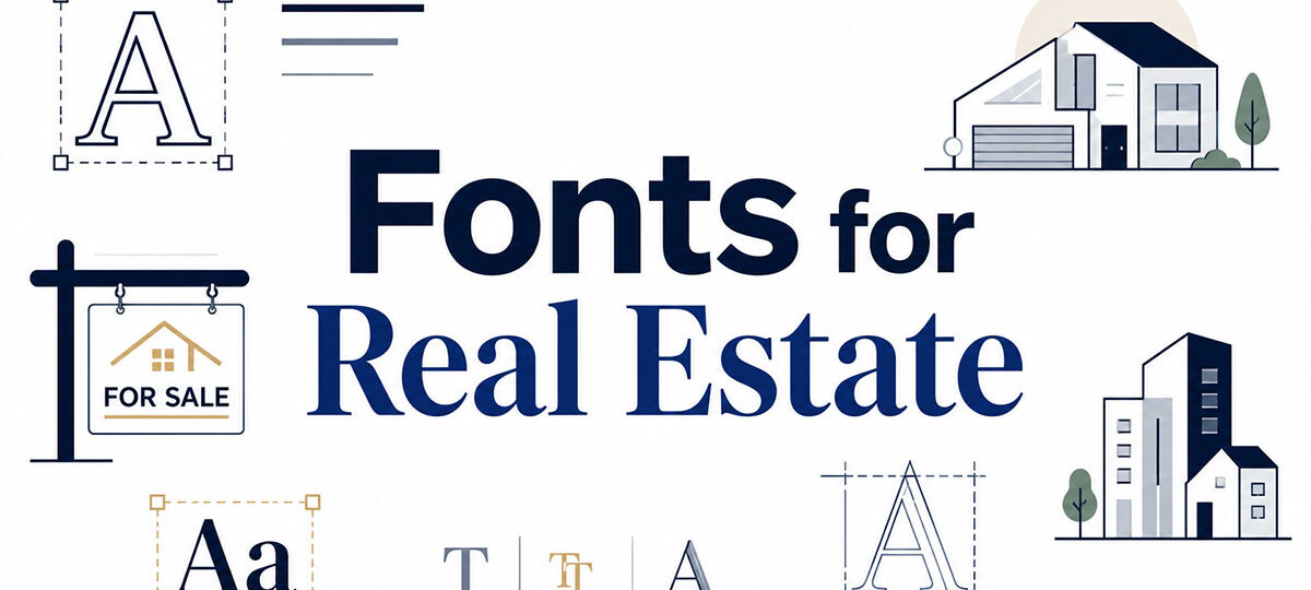 The Best Fonts for Real Estate Branding and Marketing
