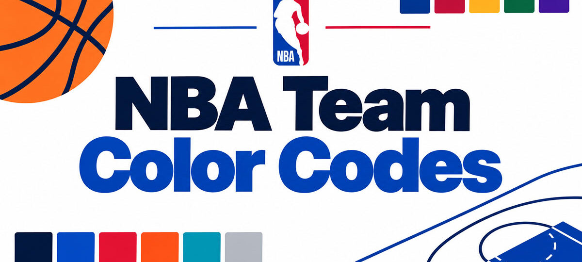 NBA Team Color Codes