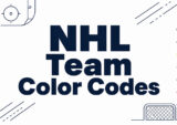 NHL Team Color Codes