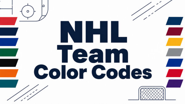 NHL Team Color Codes