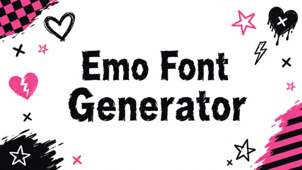 Emo Font Generator