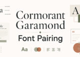 Elegant Cormorant Garamond Font Pairing Inspiration