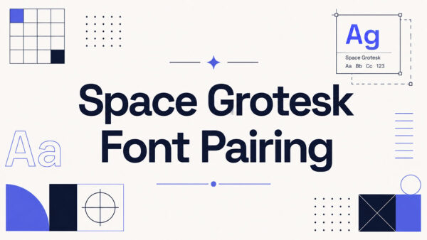 Bold Space Grotesk Font Pairing for Contemporary Brands
