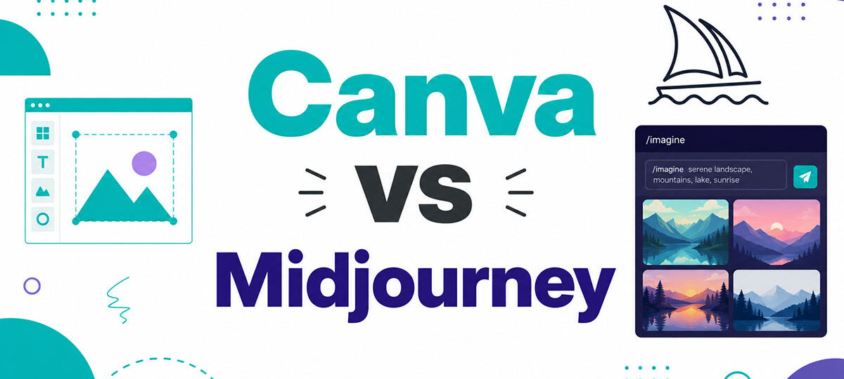 Canva vs Midjourney: AI Design Tools Compared
