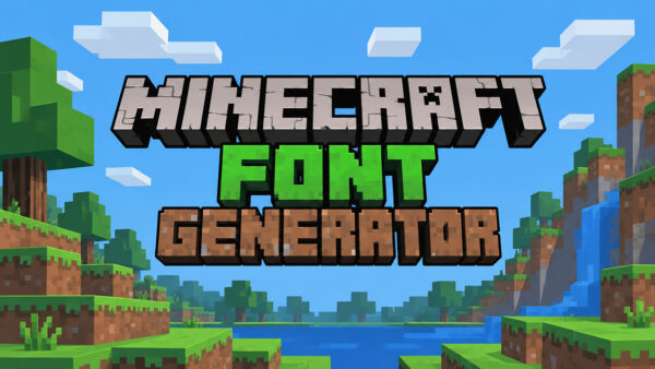 Minecraft Font Generator