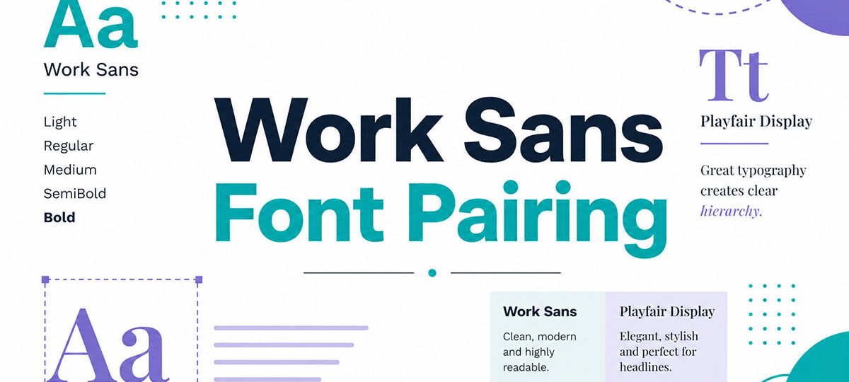 Versatile Work Sans Font Pairing for Every Project
