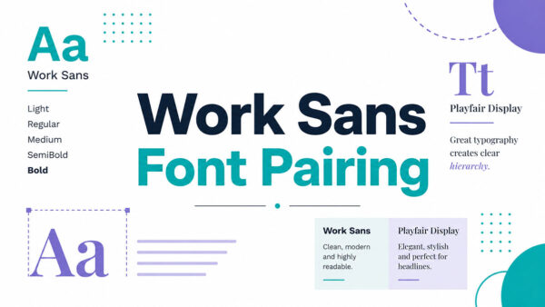 Versatile Work Sans Font Pairing for Every Project