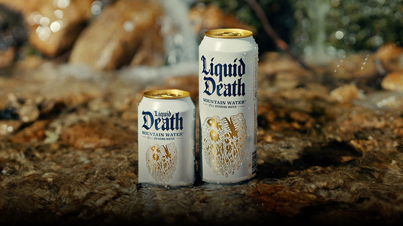 Liquid Death and the canned water niche