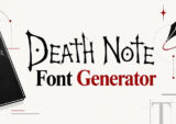 Death Note Font Generator