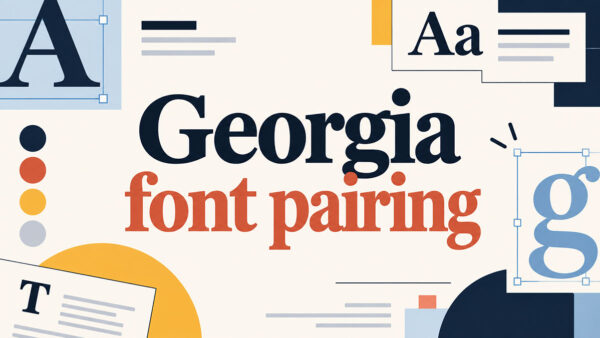 Versatile Georgia Font Pairing for Timeless Layouts
