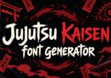 Jujutsu Kaisen Font Generator